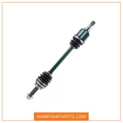 سیستم انتقال نیروی چرخشی از گیربکس به چرخ‌ها که شامل مفاصل انعطاف‌پذیر و محورهای حرکتی است و باعث حرکت روان و همگام چرخ‌ها با فرمان و تعلیق می‌شود