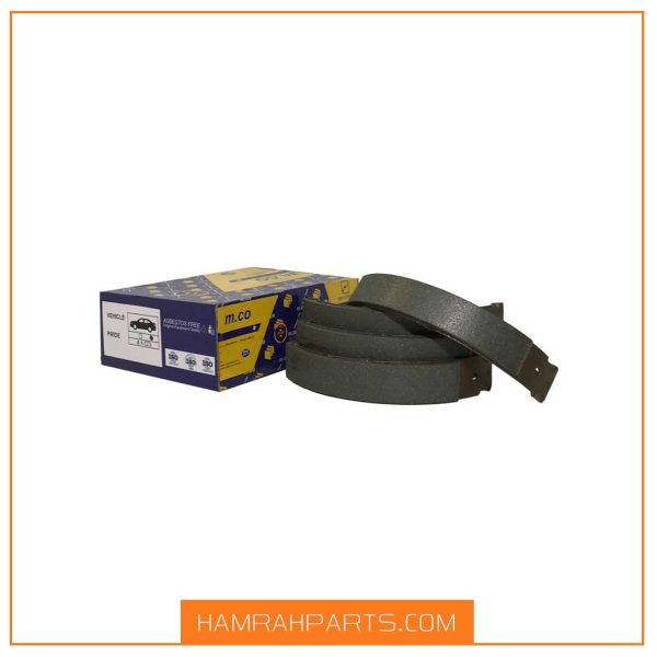 لنت ترمز عقب پژو 206 تیپ 5 برند EMCO