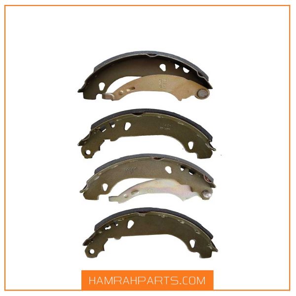 لنت ترمز  عقب پژو 206 تیپ 2 برند EMCO