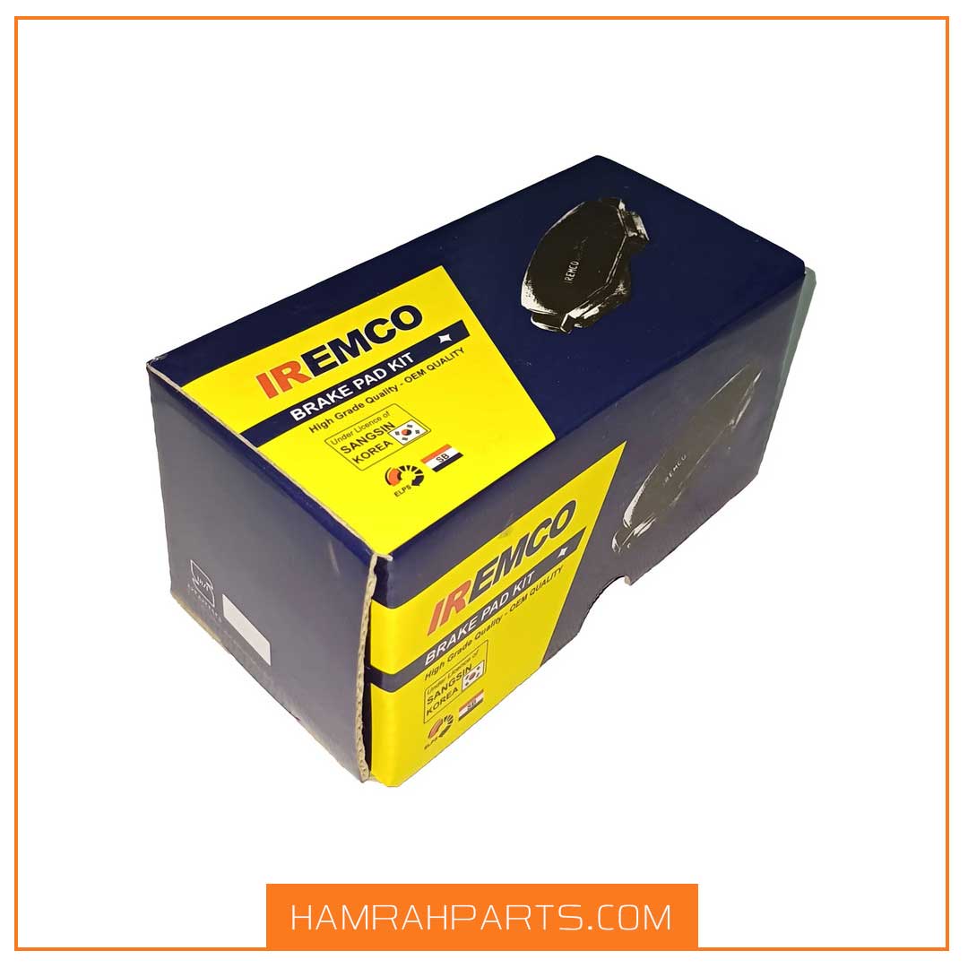 21 لنت ترمز جلو سمند برند EMCO - Image 1