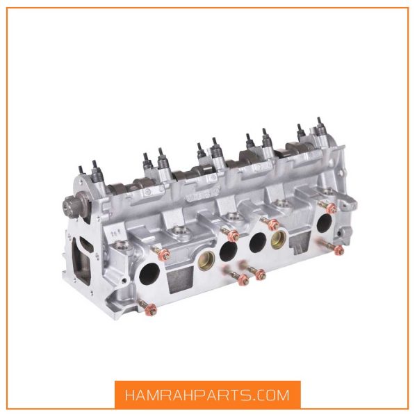 مجموعه سر سیلندر پژو 405 کامل با شمع داخل  بشل برند عظام