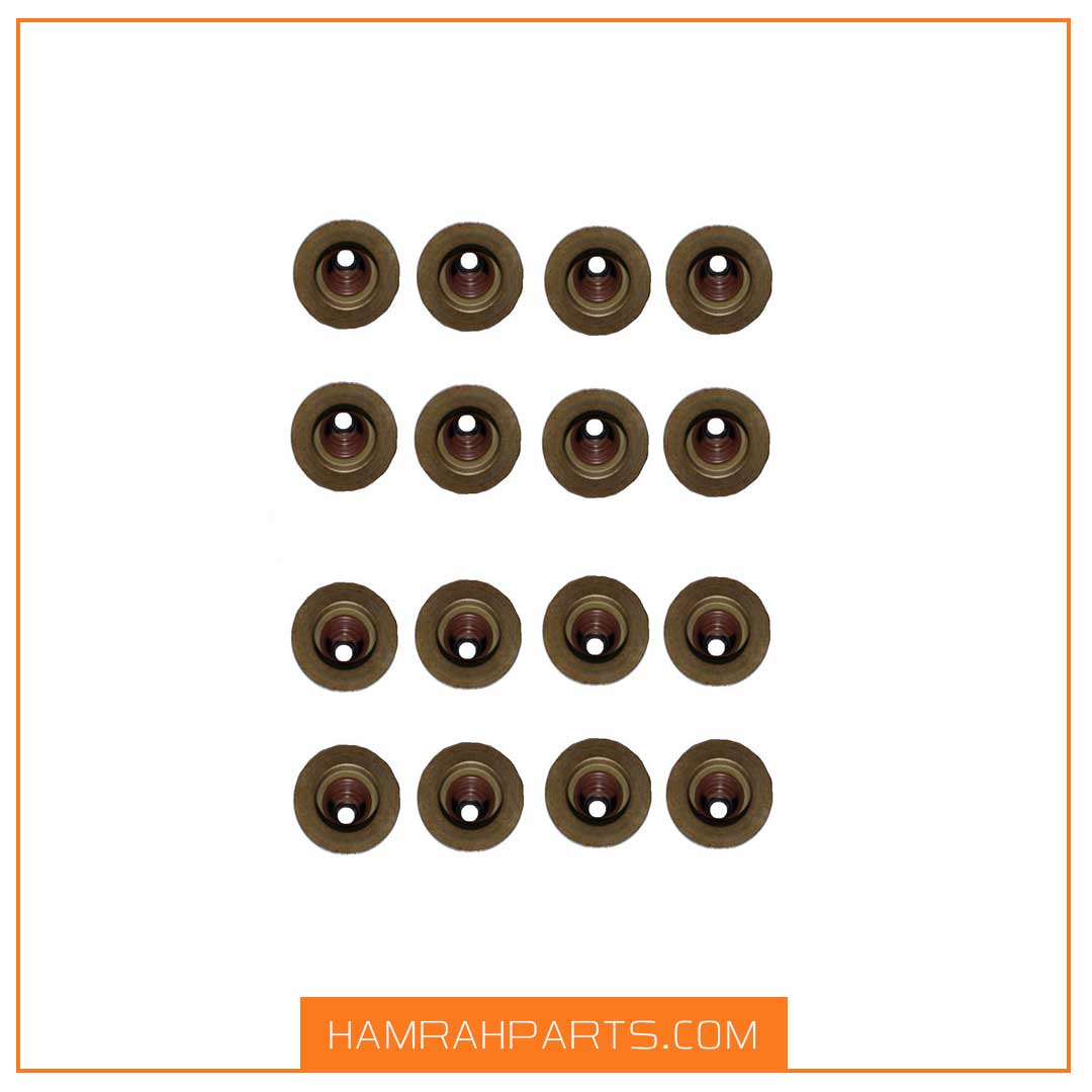 ک.ن-لاستیک-ساق-سوپاپ-سمند-ملی کاسه نمد لاستیک ساق سوپاپ سمند برند ویژن - Image 1