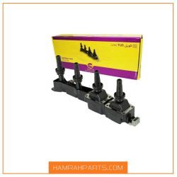 کویل پژو 206 تیپ 5 طرح بوش 4 پین برند B.N.Pبهرام الکترونیک گستر